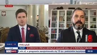 Очередные протесты в Беларуси Обсуждение на польском ТВ