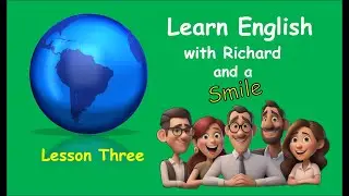 Learn beginning English ESL class lesson 3