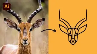 Adobe Illustrator CC 2021 Tutorial: How to Design a logo | Animal Logo Design | HD