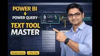 Power BI Text Tool in 60 Seconds | Data Cleaning Trick You Must Know