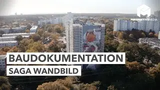 SAGA - Wandbild - Baudokumentation