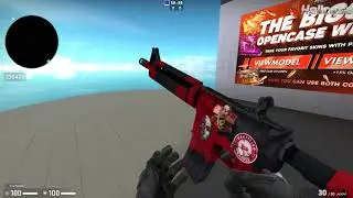 M4A4 Evil vs stickers
