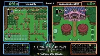 LiminalityChaos vs spacecowboy2011. ALTTPR Keysanity Tournament 2018