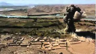 Mine Clearing With Line Charges Near Kajaki, Afghanistan