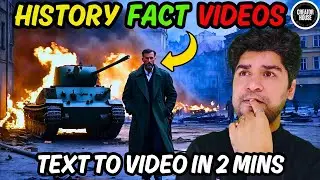 History fact videos | Unlimited text to video generator AI videos | faceless facts videos factsmine