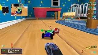 Re-Volt PC Gameplay 16 - RC Toy Story at Andy's House