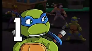 TMNT Mutant Madness: Part 1 - HD Gameplay / Walkthrough