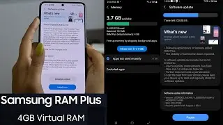 Samsung Ram Plus Update Rollout | A51, A71, A52, A72, A50, M51, M31, M21, S10, S20, S21, Fold & More