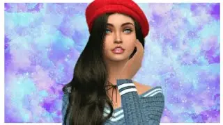 The Sims 4 | Create a Sim | Art Girl