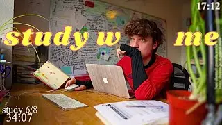 LIVE | 10-HOUR study with me 📚🌧 rain sounds & pomodoro timer 60 & 10