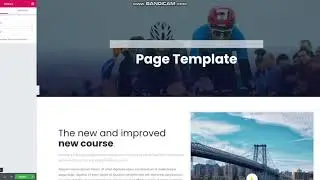 Using Page template in Zapedah Theme
