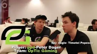 Interview with ppd (OpTic Gaming) at PGL MAJOR