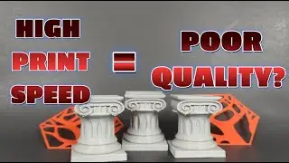 Does Increasing Print Speed Lead to Poor Quality in 3D Printing?
