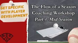 Youth Baseball Mid-Season Coaching // Part 3 - The Flow of a Season Coaching Workshop