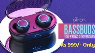 pTron Bassbuds Unboxing And Overview 🔥🔥| ASM TECH