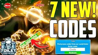 ⚠️UPDATE!CODES⚠️TOILET TOWER DEFENSE ROBLOX CODES -TOILET TOWER DEFENSE CODES, TOILET TOWER DEFENSE