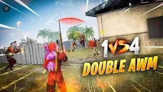 AWM KING | TEAM KIRA | FREE FIRE | #freefire  #trending #1v4