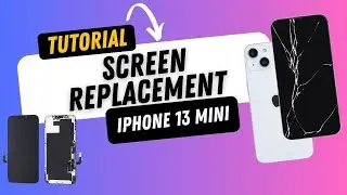 Screen replacement - iPhone 13 mini - Repair tutorial