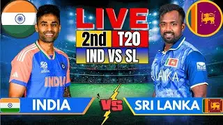 Live: India vs Sri Lanka t20 match, Live Match Score & commentary | IND vs SL Live match, 2nd Inning