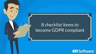 8 Checklist Items to Become GDPR Compliant