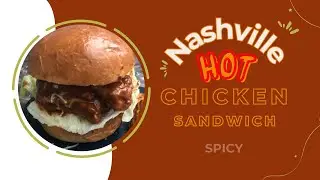 COLOSSAL Nashville Hot Double Stacker Fried Chicken Sandwich | Deliciously Spicy