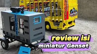 review miniatur genset