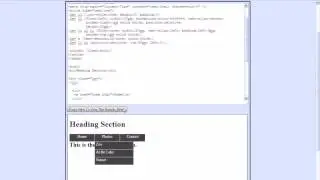 CSS Drop Down Menu Tutorial   2 of 2