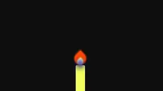 Creating an animated candle using HTML and CSS