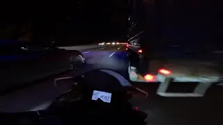 Yamaha R3 Chill highway night ride with the boys | 4K POV