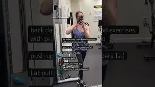 💕 Back Day Sculpting routine