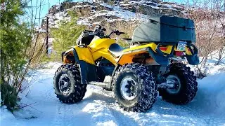 Are Backwards ATV Tires Better in Snow?