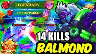 BEST JUNGLE BALMOND LEGENDARY GAMEPLAY - Mobile Legends