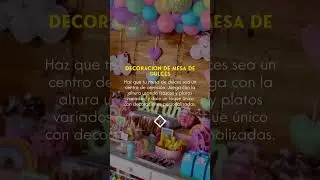 🎉🎈 Short: 5 Ideas de Decoración para una Fiesta de Cumpleaños