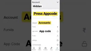 How to find App Code in Kite app to login into Kite web 