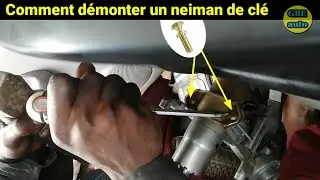 clé voiture: comment démonter un neiman d'un auto.✔️