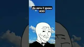 До лета 17 дней👎До лета 2 урока ИЗО👍