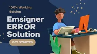 Emsigner Error - Failed to establish connection to the server