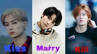Kpop kiss marry kill boys groups💜💖💞