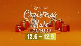 RovyVon's Christmas Sale, Save Up to 42%