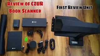 CZUR ET16 Plus Book Scanner REVIEW in 4K, Scan a 300 Page Book in 5 Minutes???