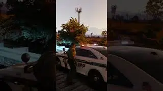 Suspect hits police vehicle... 