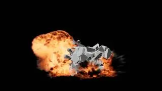 RBD Destruction by Explosion in Houdini