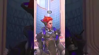 Is this a problem with Moira in Overwatch?  #overwatch #overwatchleague #gaming