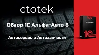 Обзор 1С Альфа-Авто 6 Автосервис и Автозапчасти