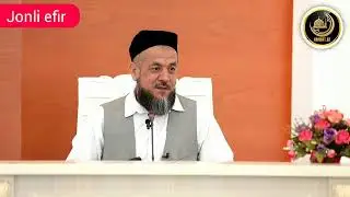 Yusufxon o'g'li Qosimxon jome masjidida suhbat