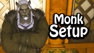 Monk UI HUD Layout and Hotbar Setup | FFXIV Endwalker