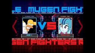 Mugen (Request) Homer X Vs Sonata Dusk