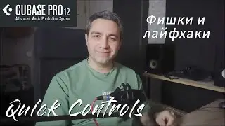 Cubase 12 -  Quick control - Управлям плагином прям на треке