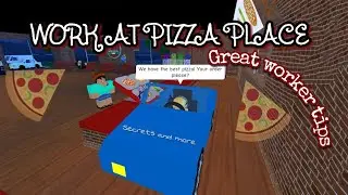 How to be the Best worker in Work at pizza place - Roblox