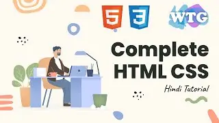 🔴 Complete HTML & CSS Tutorial for beginners in Hindi | Complete HTML CSS Course | Html Css Tutorial